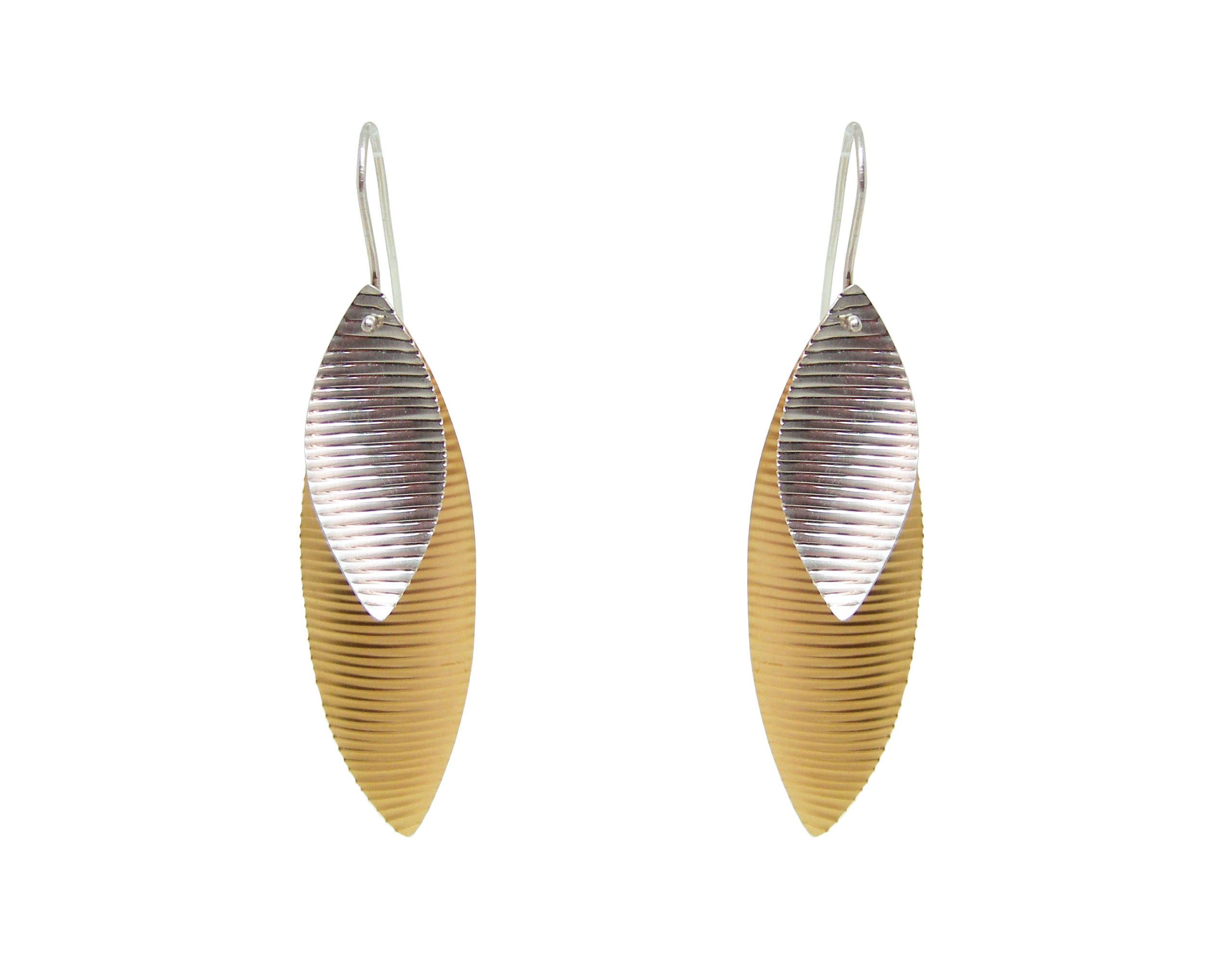 Liquid sun long drop earrings - £185 1 Double Kite Earrings