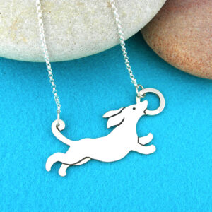 sausage dog pendant