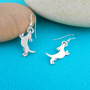 dog earrings