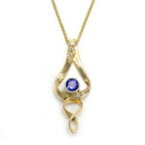 tanzanite pendant